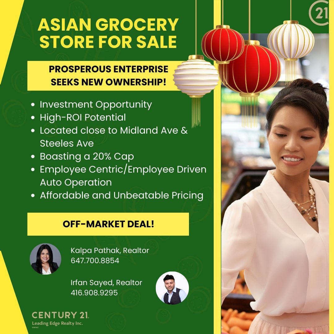 Asian grocery store for sale